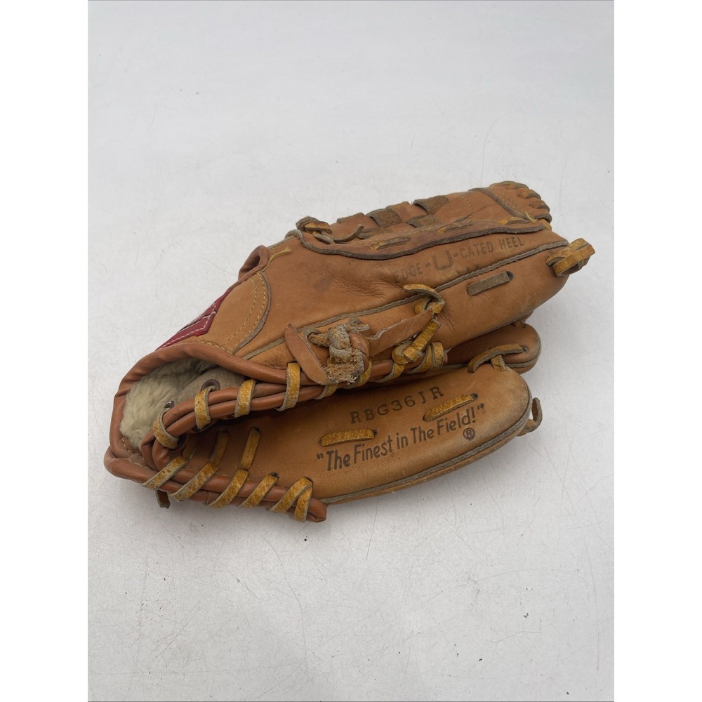 Rawlings RBG36JR Cal Ripken Jr Baseball Glove 9.5" Fastback Basket-Web RHT
